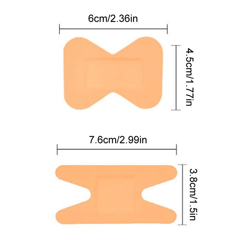20Pcs/Box H Butterfly Shape Medical Fingertip Band Aids Antibacterial Wound Dressing Protect First Aid Bandaid Bandage Patch