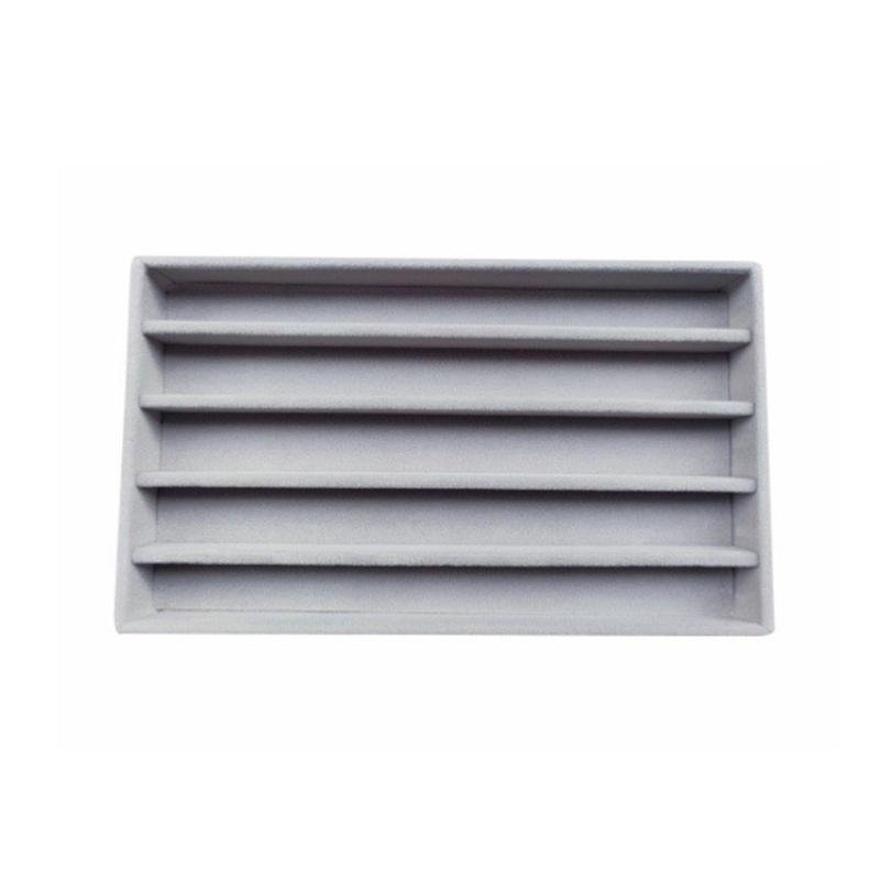 Velvets Jewelry Organiser Earrings Bracelets Necklaces Rings Display Stand Elegant Showcase Tray for Accessories