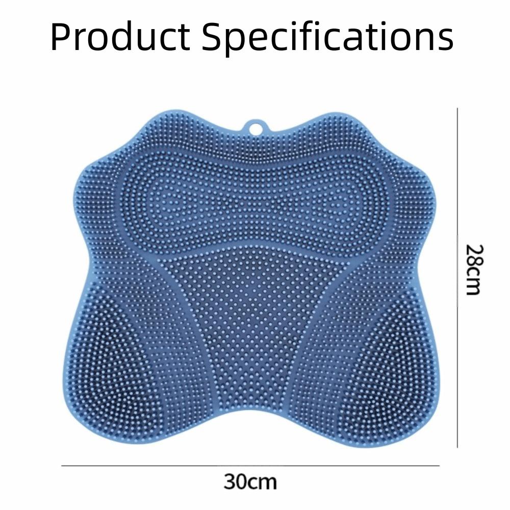 Silicone Shower Foot Scrubber With Suction Cups Shower Foot Washer Bath Massager Bath Time