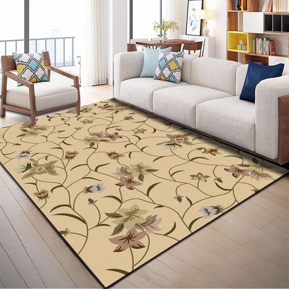 Modern Minimalist Home Living Room Bedroom Carpet European Style Coffee Table Mat Floor Mat