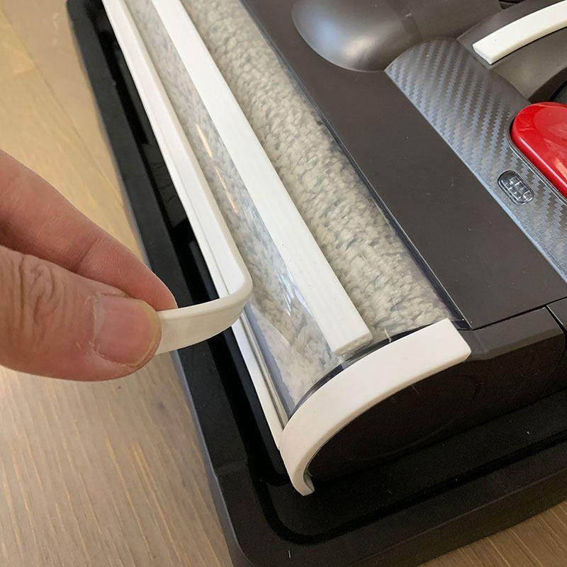 

Washing Machine Vacuum Cleaner Bumper Strip Stone A30 TINECO Fu Wan Chasing H20 Applicable Transparent Acrylic Anti-Collision Sticker 1 White Silicone Anti-Collision Strip 0.6m