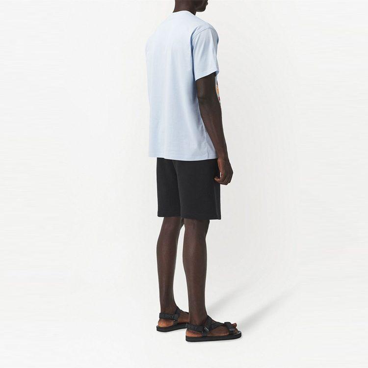 Burberry T Shirt Unisex Light Blue 80374681