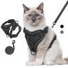 VavoPaw Cat Harness and Leash Set for Walking Adjustable Kitten Vest Harness with Reflective Strip Breathable Mesh Cat Harness
