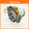 Simulated Wooden Camera With Hanging Rope Kid Puzzle Toy For Baby Outdoor Learning And Observation