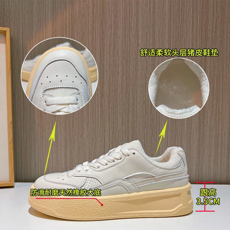 Little white shoes women's 2025 spring new women's campus wind board shoes sports and leisure single shoes women's versatile women's shoes