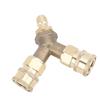 Three Way Tee Pressure Washer Tee Heavy Duty Washer Tee Fitting  Water Line Accessory Use