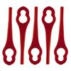 Garden Trimmers Parts Trimmer Blades GE-CT 18 Li RG-CT 18/1 Li Anti-rust Perfect Replacemence Plastic Red Stability Brand New