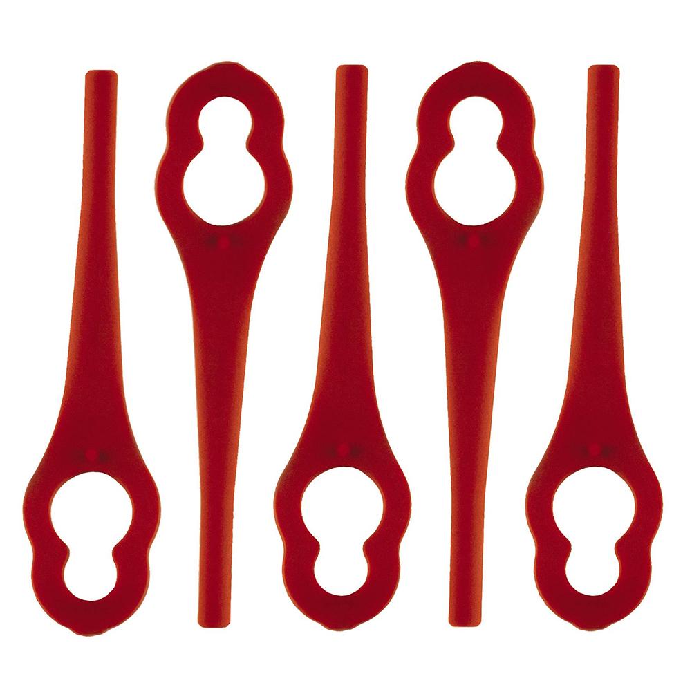 Garden Trimmers Parts Trimmer Blades GE-CT 18 Li RG-CT 18/1 Li Anti-rust Perfect Replacemence Plastic Red Stability Brand New