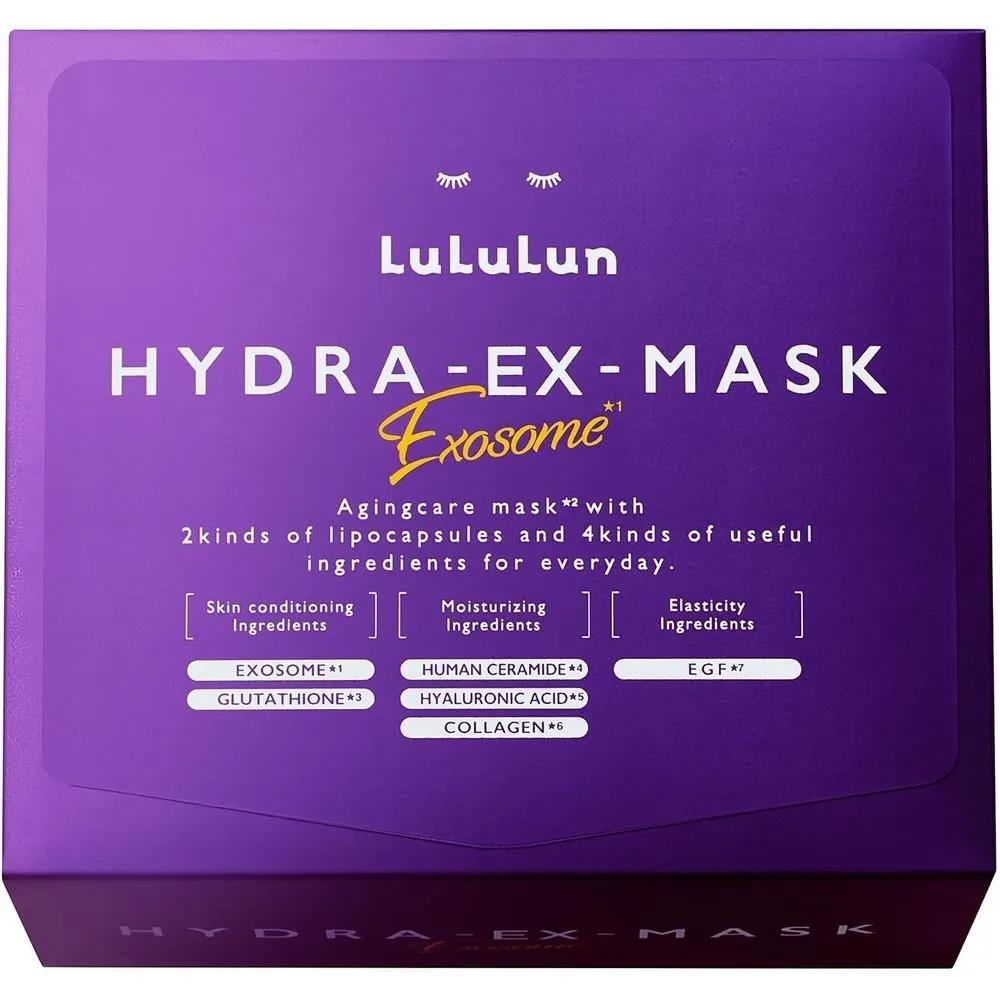 Lulurun Hydra EX Exosome Mask Pack 28 Sheets Cosmetics
