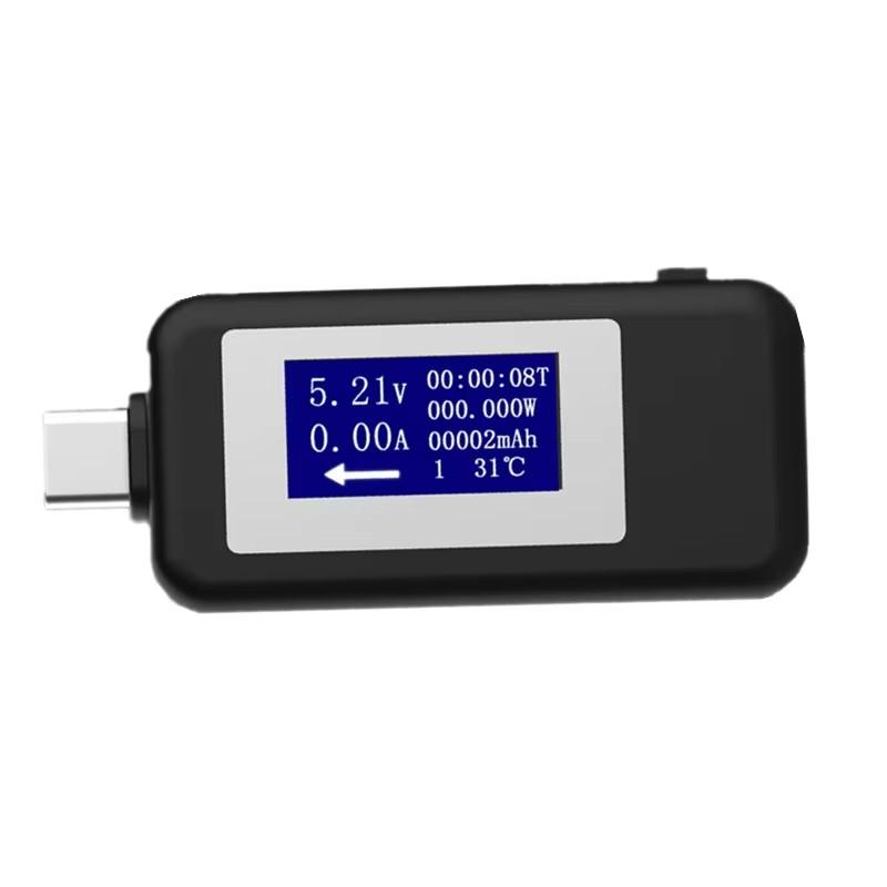 USB Tester Voltmeter Ammeter TYPE-C Digital Monitor Current Voltage Monitor Charger Capacity Tester Cut-off Power Indicator
