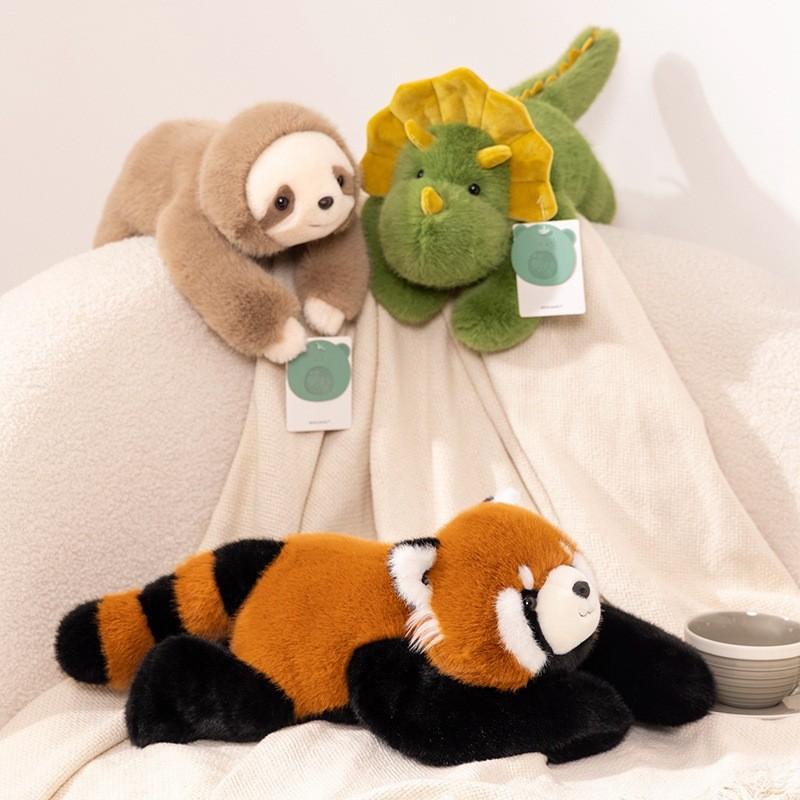 Plush Animal Panda Toy With Soft Fabric For Kids Girls Boys Bedroom Decor