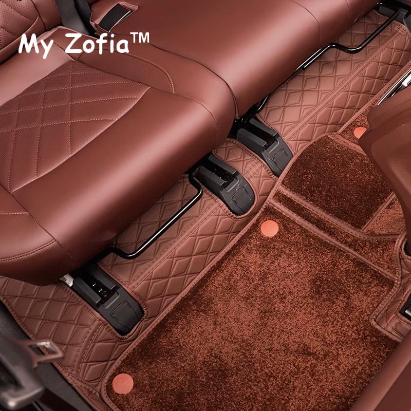For CHERY TIGGO 8 Pro Max 2023 2024 Car Floor Mat Interior Carpet Pu Leather Foot Pad Mats Cover Car-styling Accessories