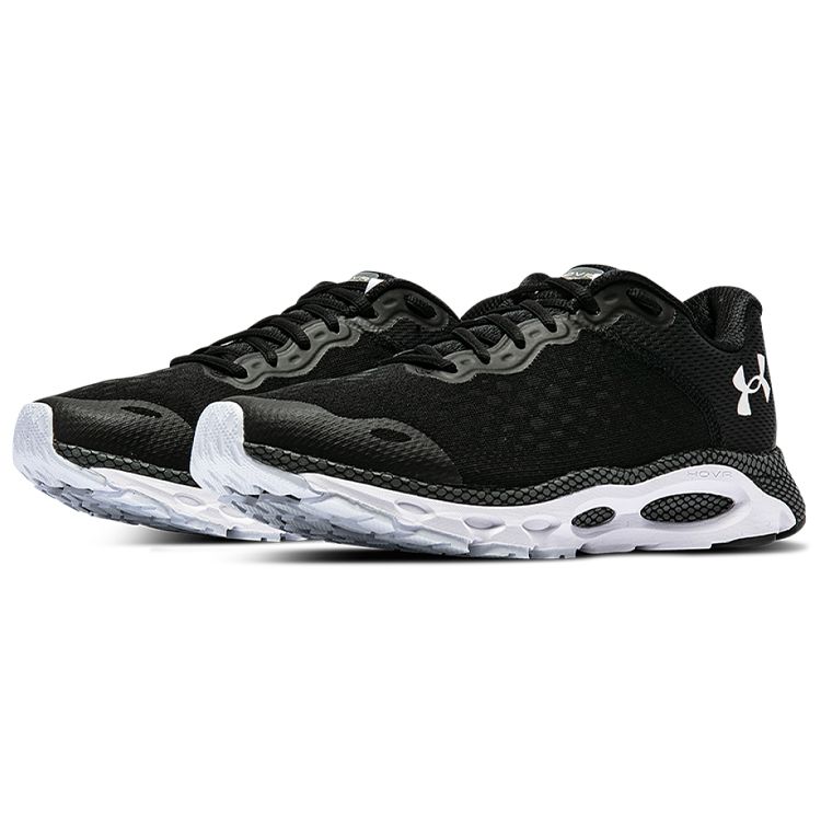 Under Armour Infinite 3 Lace-Up Fabric Mesh Low-Top Running Shoes Unisex Sneaker Black 3025198-001