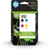 HP 910 | 4 Ink Cartridges | Black, Cyan, Magenta, Yellow | 3YL61AN / 3YL58AN / 3YL59AN / 3YL60AN