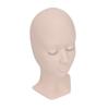 Eyelash Extensions Training Mannequin Head Soft Silicone Removable Eyelids Lifelike Practice Head