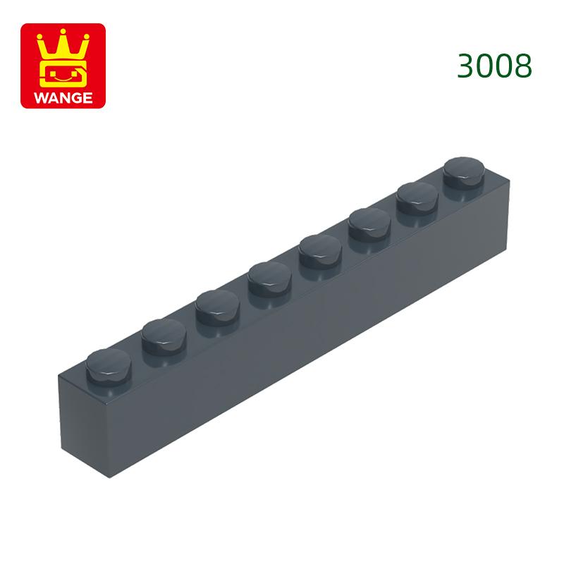 33 Stück/Los 3008 1x8 Hohes Loch Baustein Moc Basic Zeitloser Ziegel Befestigungen Funktioniert Mit featuring DIY Kinderspielzeug Geschenkbox
