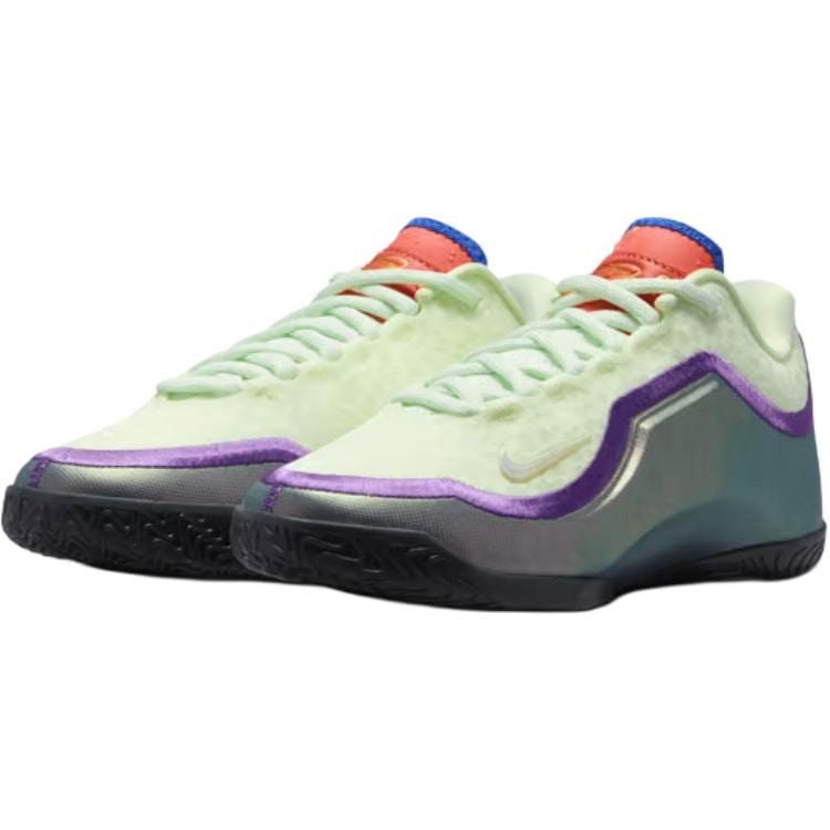 Nike Lebron 23 Low top Children's Basketball Shoes Lime Green Purple Kids' IV4796-700
