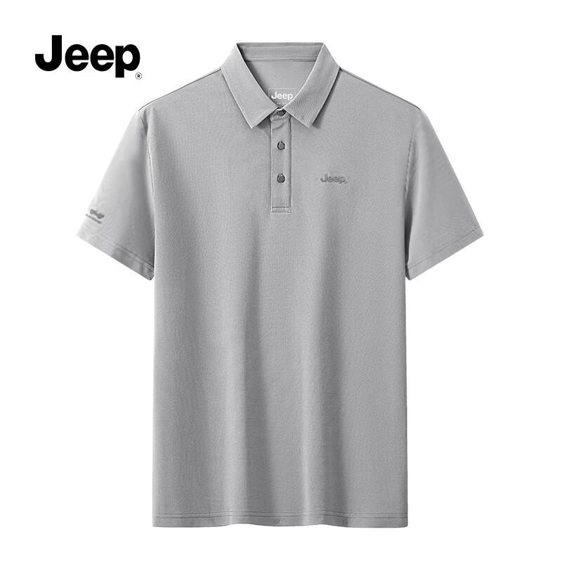 JEEP Men s Ice Silk Cool Dry Polo T-Shirt 3XL