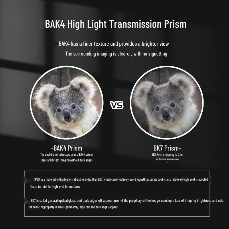 Fengqiying 10x25 Compact Kids Binoculars