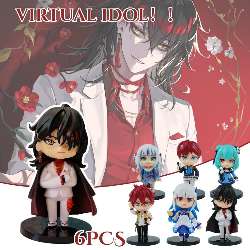 High-quality Pvc Virtual Idol Figure 6 Varieties Of Collectible Toys For Anime Fans Characters)