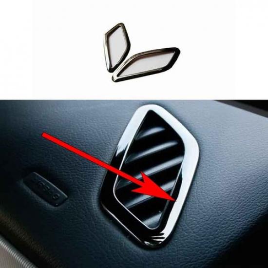 2013- Side Outlet Vent Dashboard Cover Trim For Benz GLA CLA Black Titanium