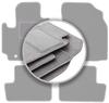 Gray Car Mats For: Toyota RAV4 II 2WD 5-door (2001-2005)