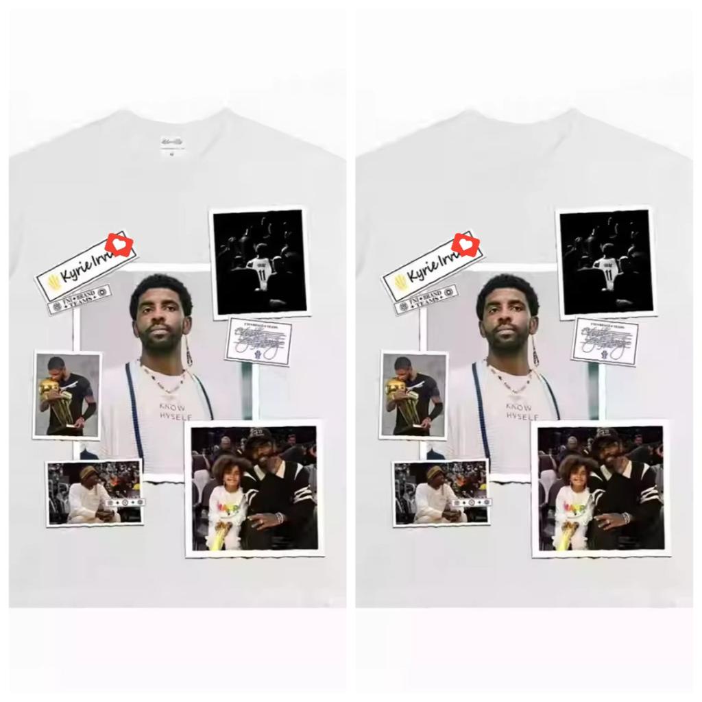 Patterned Fashionable American-style Small Collar Street Distressed Basketball Round-neck Short-sleeved T-shirt