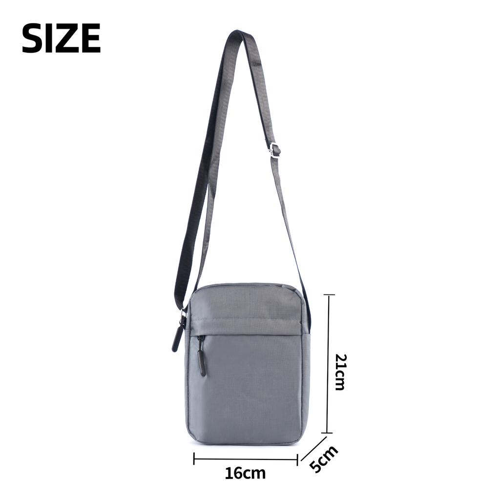 Multifunctional Messenger Bag Oxford Cloth Printable Vertical Portable Mobile Phone Bag Casual And Lightweight Shoulder Bag
