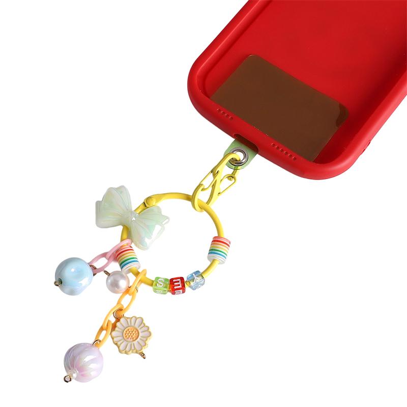 2pcs [5.5x5.7cm] Mobile Phone Lanyard Gasket Film Gasket Perforation-Free Lanyard Accessories