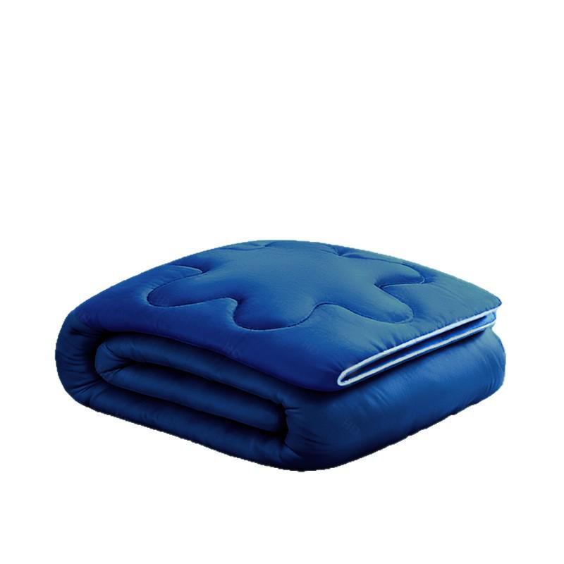Spring/Summer Washable Ice Silk Quilt Set: Cool Summer Quilt & Thin Blanket with Cooling Fitted Sheet for Air Conditioning