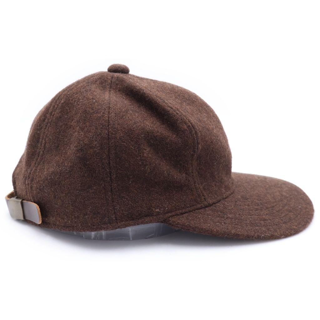 Used HUMAN MADE Wool Logo Embroidery 8 Panel Cap Brown