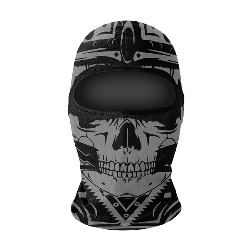 Unisex Ice Silk Breathable Motorcycle Face Mask for Summer Riding & Sun Protection