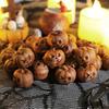 Ghostly Themed Party Supplies Halloween Mini Pumpkin Decorations Resin Figurines Ghost Themed Crafts for Halloween for Halloween