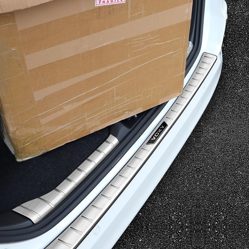 TADOKAPATU Rear Bumper Step Guard for Toyota New Exterior Rear Bumper Luggage Step Stain and Scratch Specific Design for Toyota 2022 Stainless 1