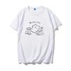 2025 Ropa Mujer Korean Women T-shirts Fashion Japanese Camisetas Women Tops Anime Print Summer Tees Casual White Y2k Tshirts