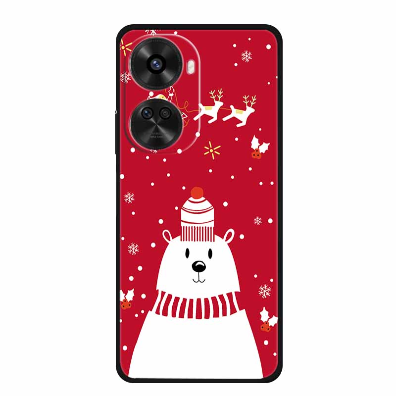 Christmas Case For Huawei Nova 12 SE / 12S / 12i Case Nova 11 SE 12Pro Ultra Soft TPU Silicone Covers for Huawei Nova 11 SE Para