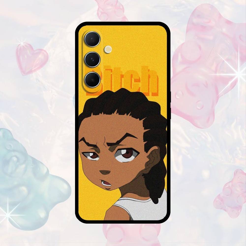 AAA The Boondocks   Phone Case For Samsung S25,S24,S21,S22,S23,S30,Ultra,S20,Plus,Fe,Note,10,9,5G Black Cover