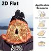 1PC The Lord of the Rings blanket, all-season lightweight home office outdoor nap multifunctional blanket, Christmas gifts