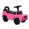 Kinder-Rutschauto LKW Schiebeauto Lizenziert Mercedes Benz 12-36 Monate Stauraum Hupe Scheinwerfer Rosa