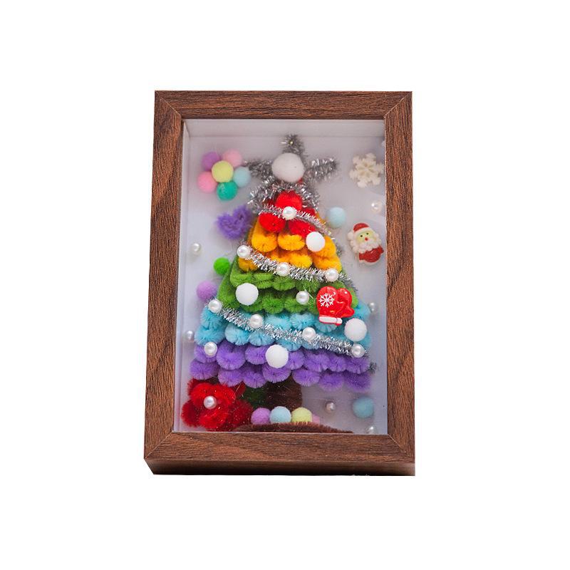 DIY Creative Twist Christmas Tree Photo Frame Kit - Perfect for Girlfriend's Christmas Gift and Desktop Ornament