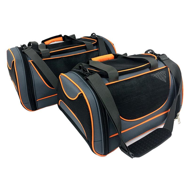 Torba dla zwierząt składana kapsuła kosmiczna przenośny transporter dla kota, przezroczysta i oddychająca przenośna torba podróżna dla zwierząt