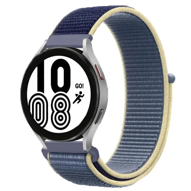 20mm 22mm Nylon-Schlaufenband Für Garmin Forerunner 265 965 255 255M 245 645 158/Venu 2Plus/Vivoactive 4 3/Venu SQ 2 Armband