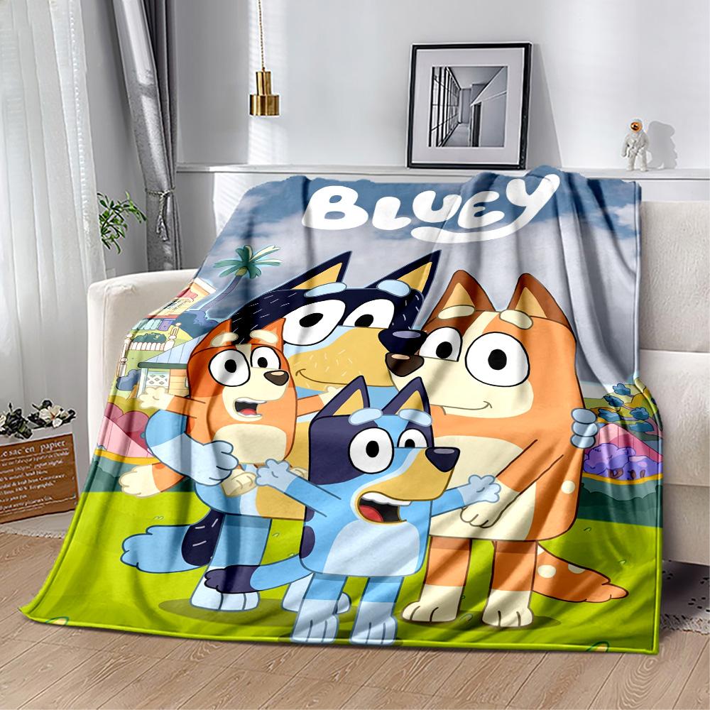 Christmas Family Fun Blanket Comfortable Perfect for Sofa Bed Picnics Four Seasons Universal Modern Gifts For Family Or Friends