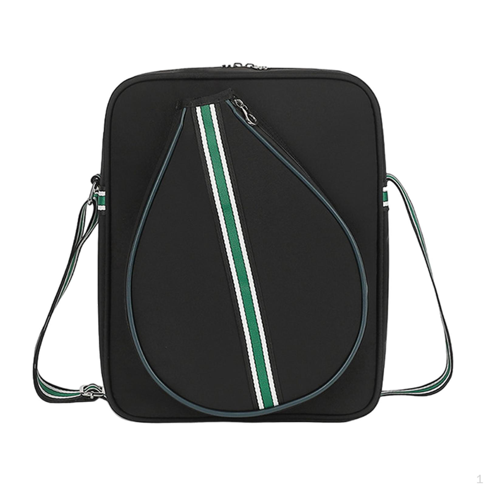 

Сумка для ракеток для бадминтона с регулируемым ремнем чёрный