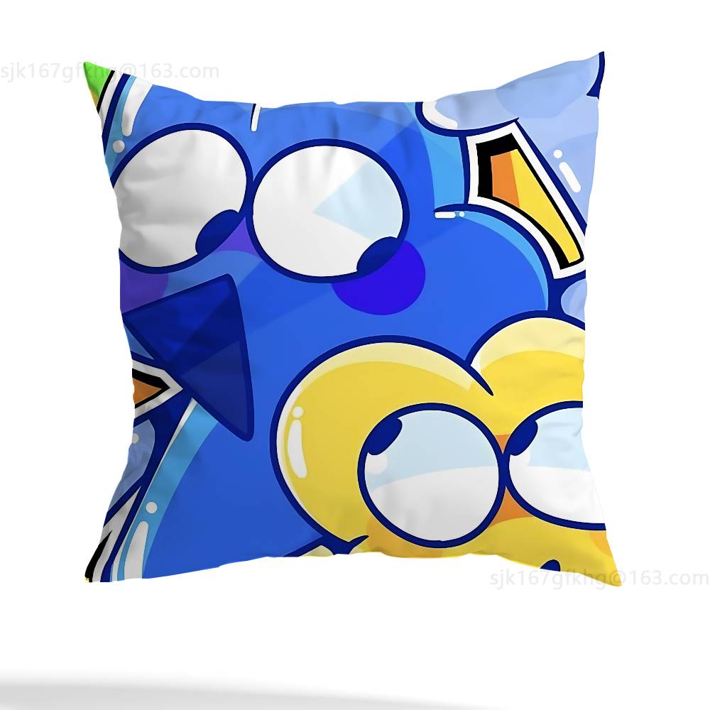 Funny Bfb X and Four pillowcase casual style decoration, suitable for home decoration (excluding pillow core)