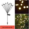 Solar Firefly Garden Lights: LED Courtyard Decor for Festive Ambiance.