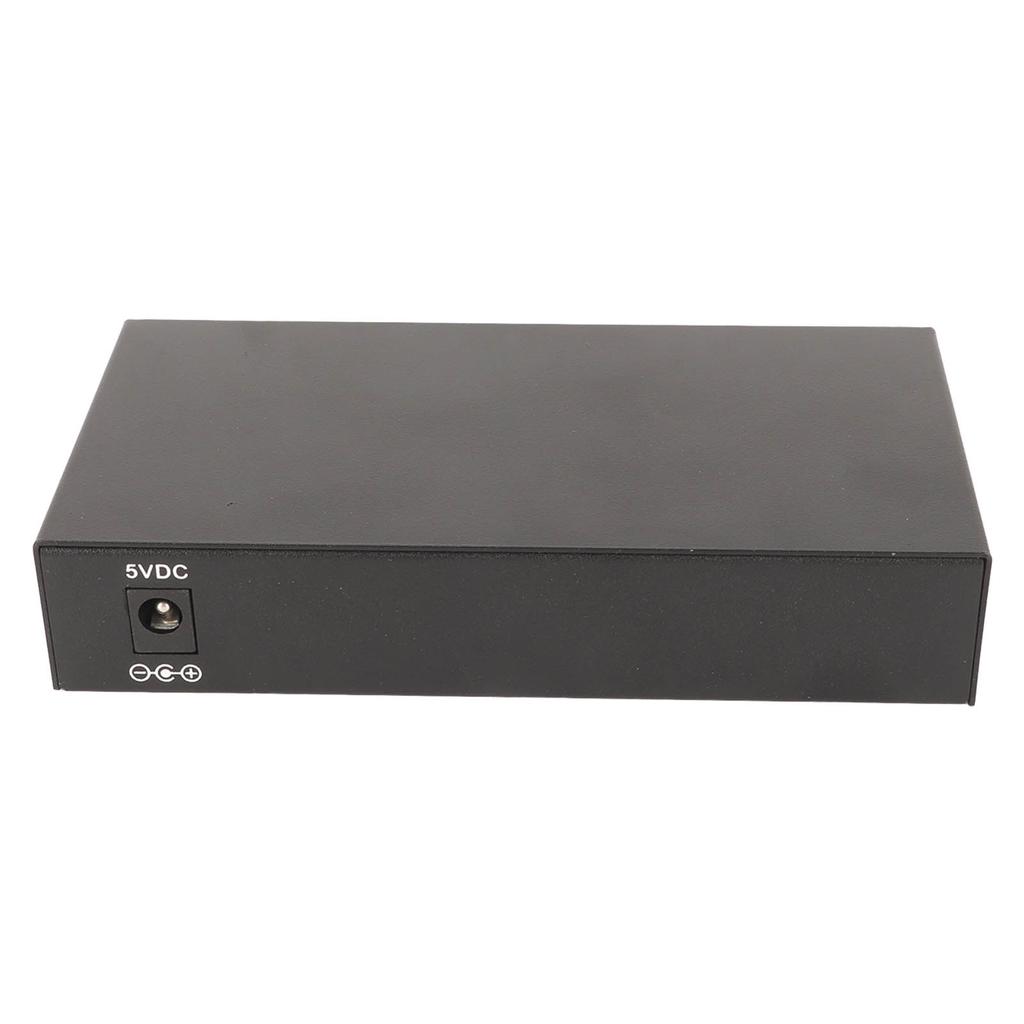 SFP Fiber Switch 6 Ports 10 100 1000M Self Adaptive LED Indicator Ethernet Optical Switch for