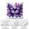 Watercolor butterfly Cushion Cover Soft Plush Fabric DoubleSided Printed Cushion Covers for All Seasons Modern HomeDecor Gift