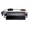 DC 12V Auto Car 8 LED Red and Blue Car Strobe Flash Light Dash Emergency Flashing Lamp Warning Light Lamp