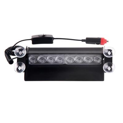 DC 12V Auto Car 8 LED Red and Blue Car Strobe Flash Light Dash Emergency Flashing Lamp Warning Light Lamp